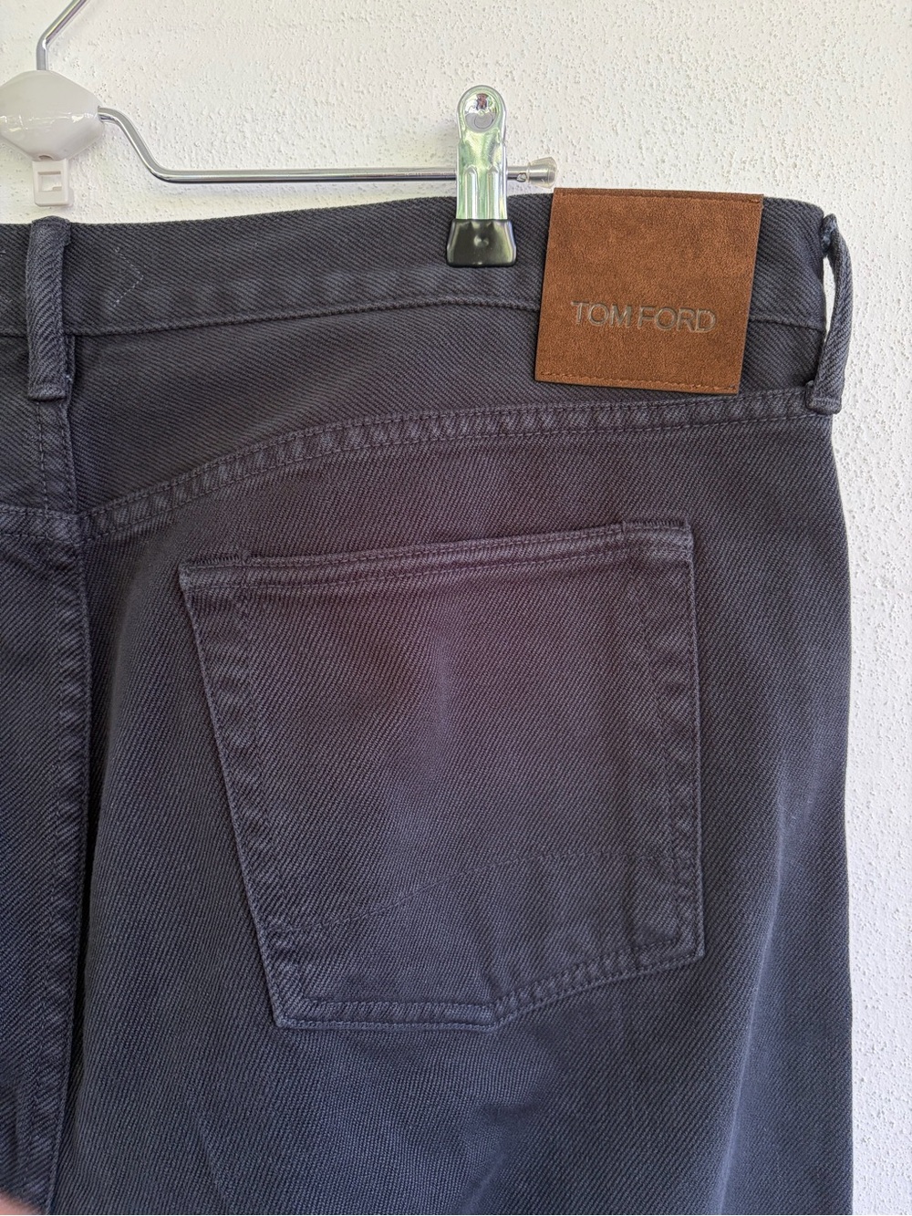 Tom Ford - Men's Black Slim Fit Denim Jeans